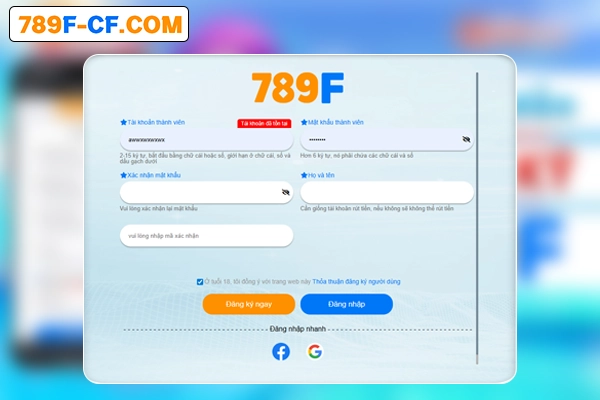 3 bước đăng ký tài khoản 789f