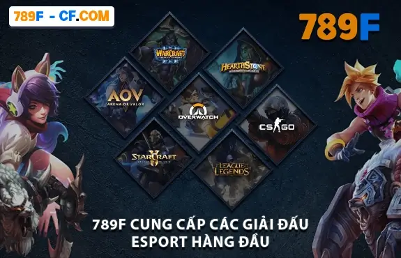 Esport 789F cung cấp các giải đấu hàng đầu thế giới