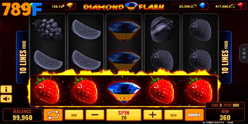 Diamond Flash Đến Từ 789F Trải Nghiệm Đột Phá Game Slot 4 Tăng tốc quy trình xử lý dữ liệu hỗ trợ hiệu quả nhờ tính chính xác